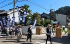 御鮨街道のまちなみ